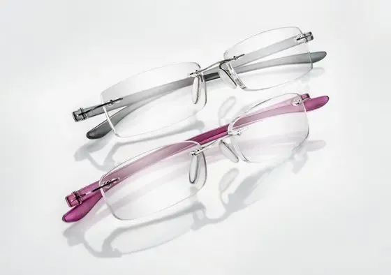 lunettes grossissantes adaptées à la basse vision